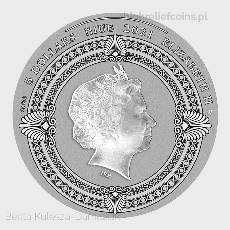The final design of the obverse.